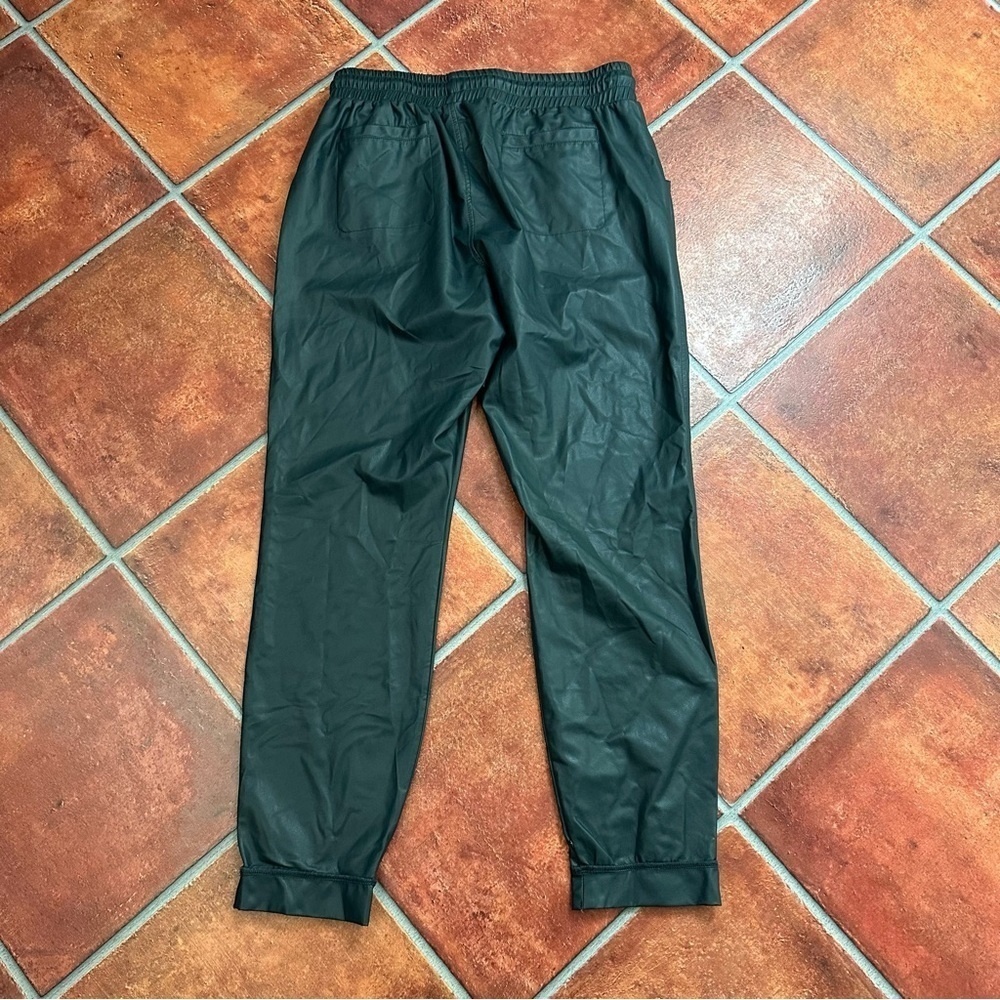 David Lerner Vegan Leather Ankle Cropped Pants - Picture 5 of 5